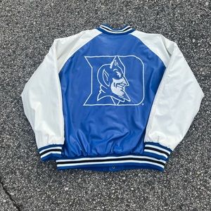 Vintage 1990s Duke University Varsity Bomber Jacket